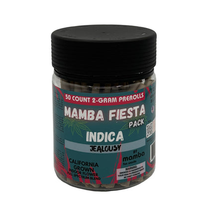 MAMBA FIESTA PACK FULL SPECTRUM BLEND 2 GRAM PRE ROLL JAR (50CT/JAR)