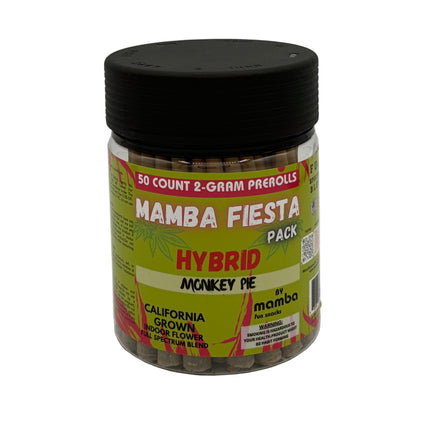 MAMBA FIESTA PACK FULL SPECTRUM BLEND 2 GRAM PRE ROLL JAR (50CT/JAR)