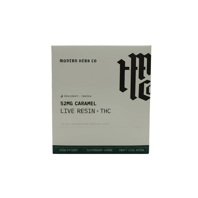 MODERN HERB CO LIVE RESIN D9 CARAMEL BOX (24ct x 52mg)