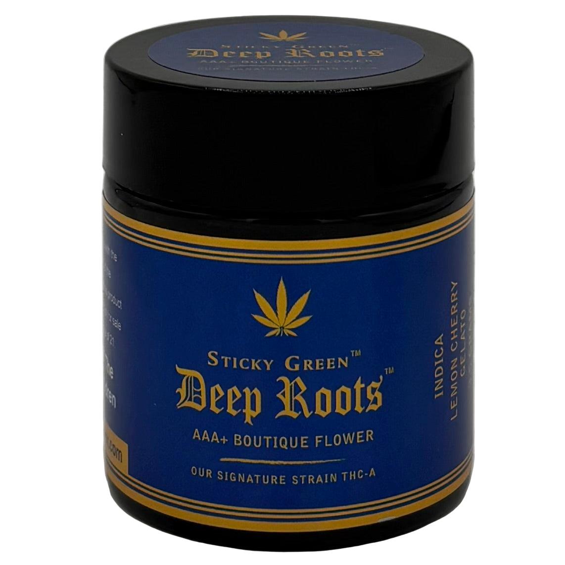 STICKY GREEN DEEP ROOTS 3.5G THC-A FLOWER (BOUTIQUE EDITION)