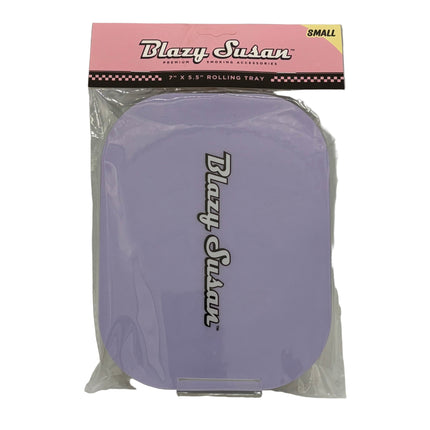 BLAZY SUSAN SMALL ROLLING TRAY WITH LID