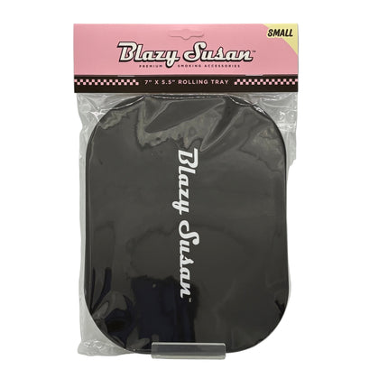 BLAZY SUSAN SMALL ROLLING TRAY WITH LID