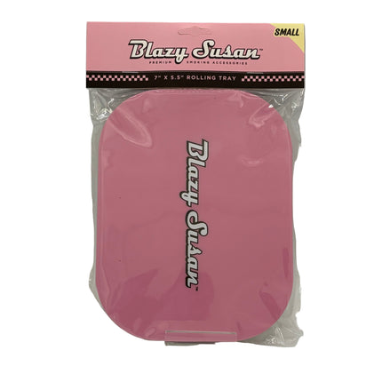 BLAZY SUSAN SMALL ROLLING TRAY WITH LID