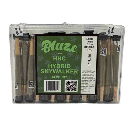 BLAZE HHC TUBED PRE ROLLS (40CT/BOX)