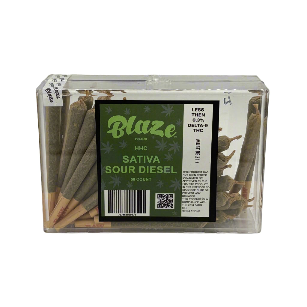 BLAZE HHC PRE ROLLS (50CT/BOX)