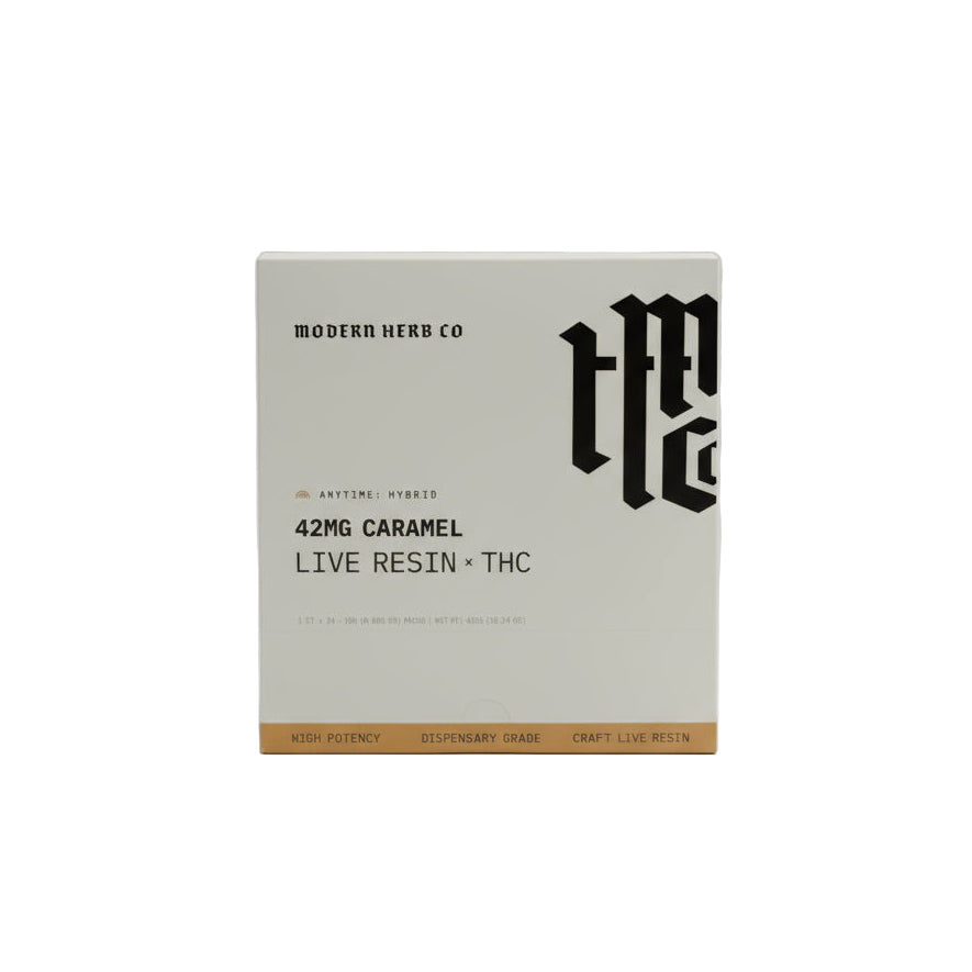 MODERN HERB CO LIVE RESIN D9 CARAMEL BOX (24ct x 52mg)
