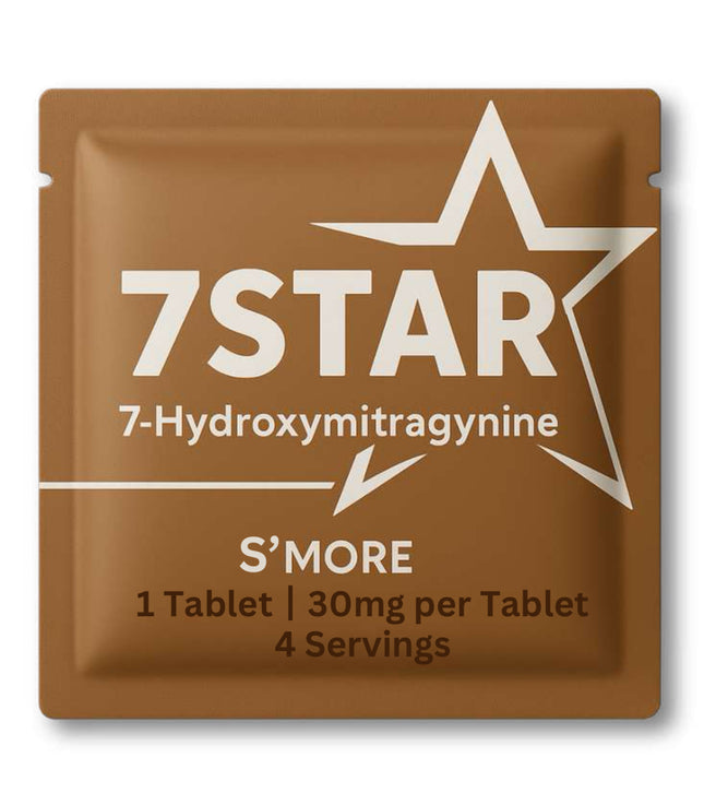 7 STAR 7-HYDROXY 30MG CHEWABLE TABLETS (30CT/BOX)