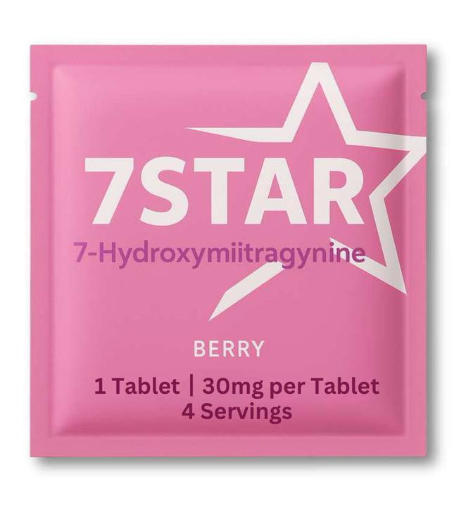 7 STAR 7-HYDROXY 30MG CHEWABLE TABLETS (30CT/BOX)
