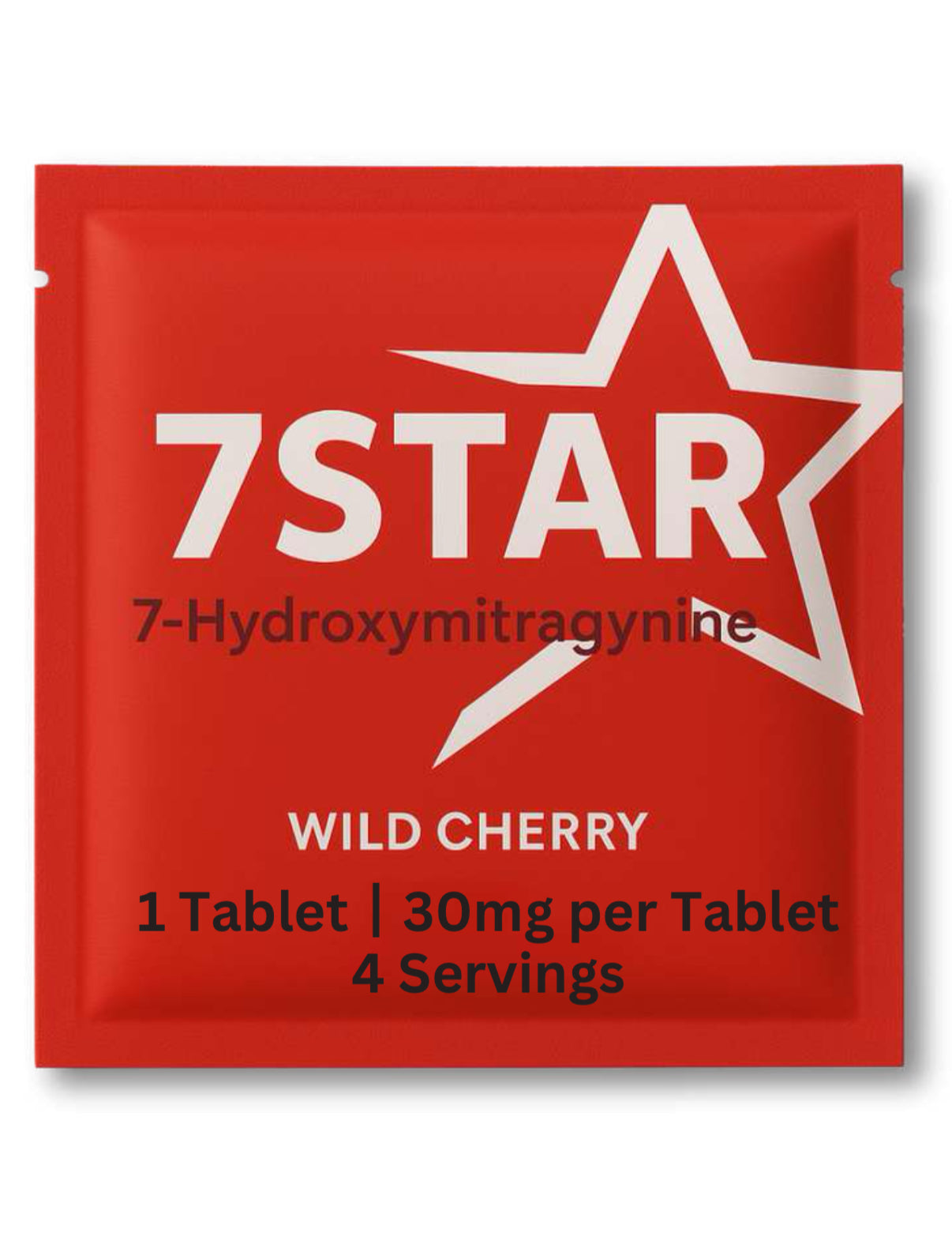 7 STAR 7-HYDROXY 30MG CHEWABLE TABLETS (30CT/BOX)