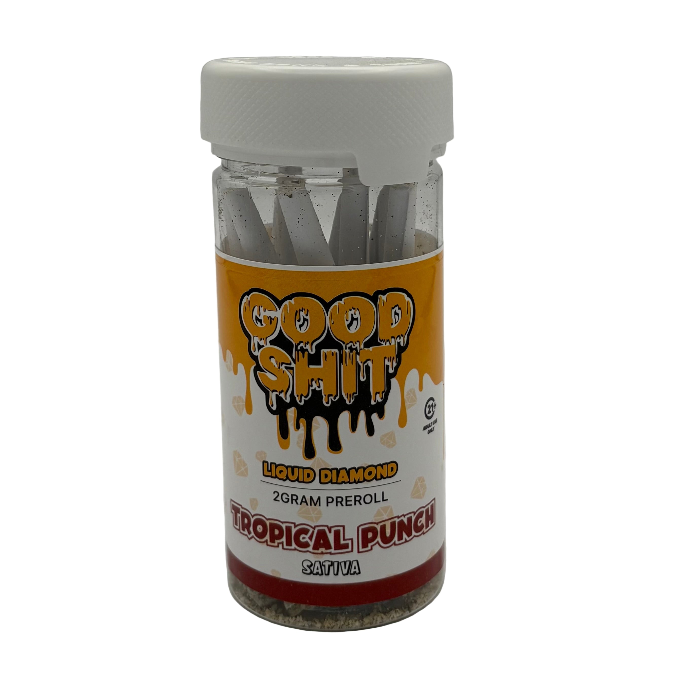 GOOD SHIT LIQUID DIAMOND 2G PREROLL 10CT JAR