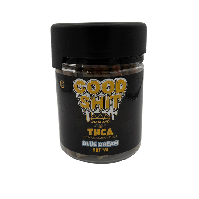 GOOD SHIT 1.5G THCA DIAMOND INFUSED TUBED PRE ROLLS (50CT/BOX)