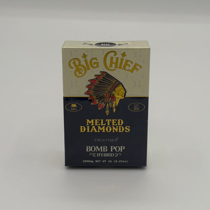 BIG CHIEF 2G THC-A + THC-P MELTED DIAMONDS CARTRIDGE