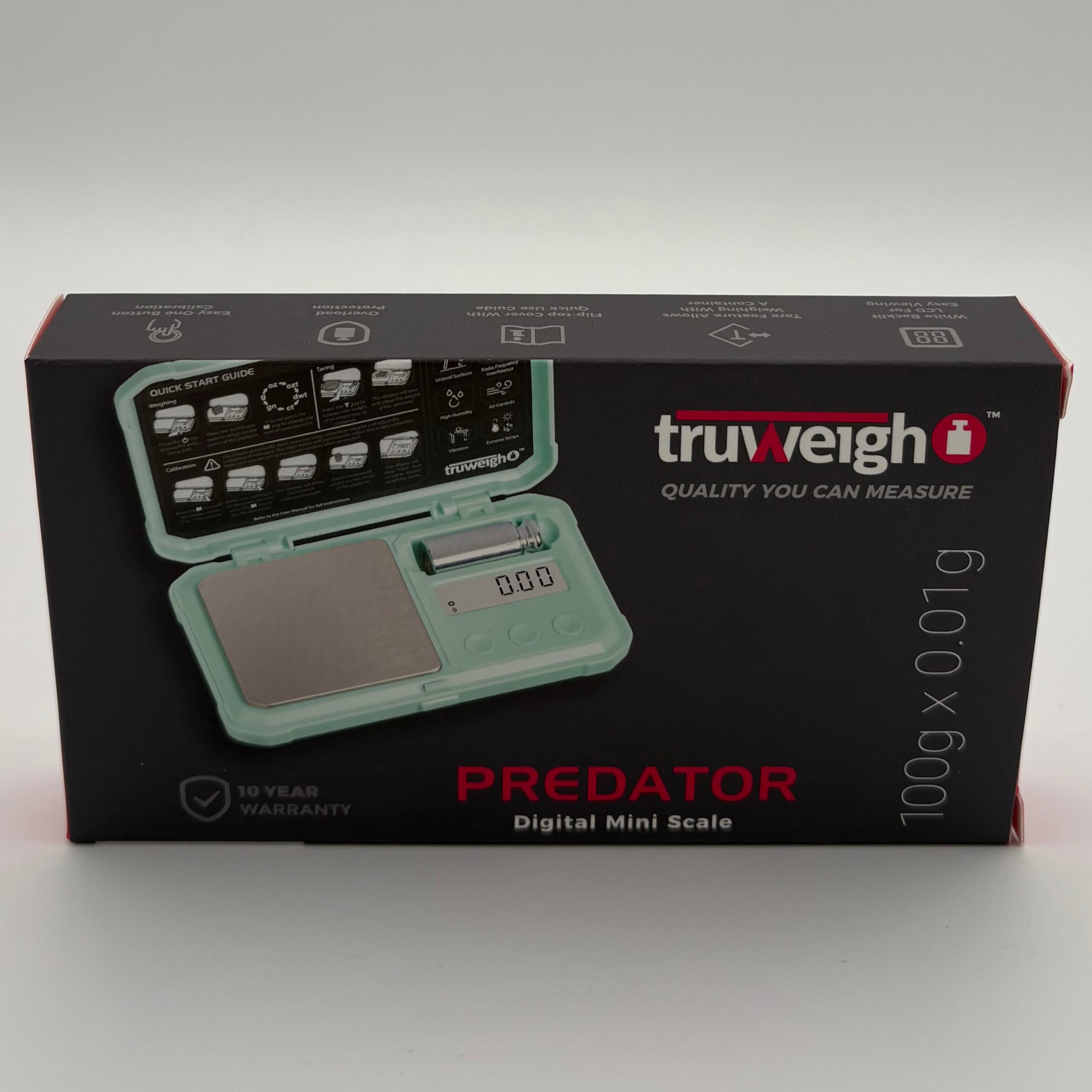 TRUWEIGH PREDATOR DIGITAL MINI SCALE 100G x 0.01G