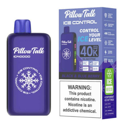 PILLOW TALK IC40000 ICE CONTROL DISPOSABLE VAPE (5CT DISPLAY)