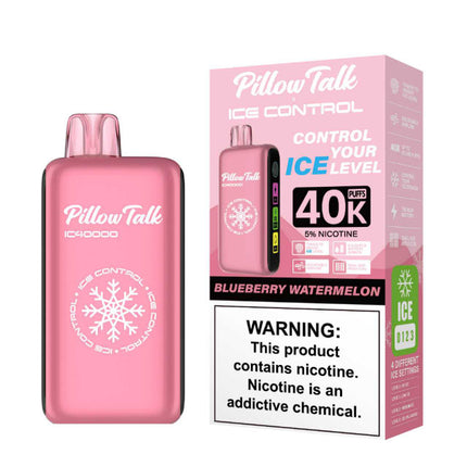 PILLOW TALK IC40000 ICE CONTROL DISPOSABLE VAPE (5CT DISPLAY)