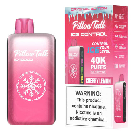 PILLOW TALK IC40000 ICE CONTROL DISPOSABLE VAPE (5CT DISPLAY)