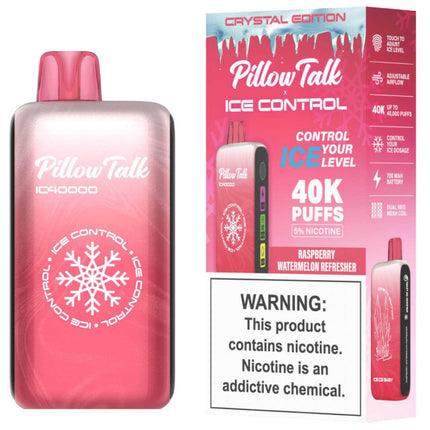 PILLOW TALK IC40000 ICE CONTROL DISPOSABLE VAPE (5CT DISPLAY)