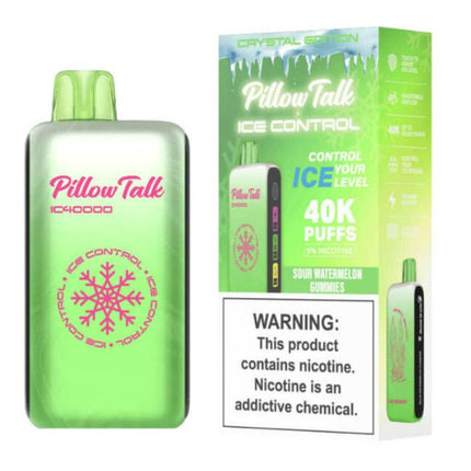 PILLOW TALK IC40000 ICE CONTROL DISPOSABLE VAPE (5CT DISPLAY)