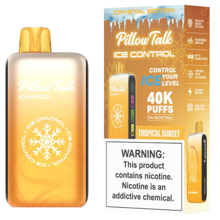 PILLOW TALK IC40000 ICE CONTROL DISPOSABLE VAPE (5CT DISPLAY)
