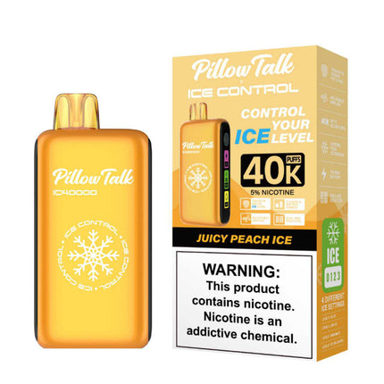 PILLOW TALK IC40000 ICE CONTROL DISPOSABLE VAPE (5CT DISPLAY)