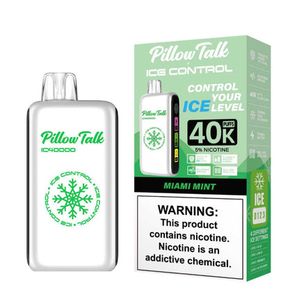 PILLOW TALK IC40000 ICE CONTROL DISPOSABLE VAPE (5CT DISPLAY)