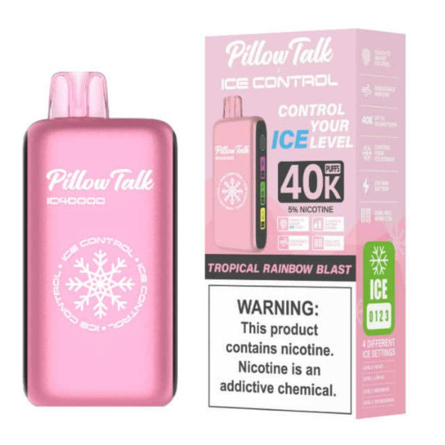 PILLOW TALK IC40000 ICE CONTROL DISPOSABLE VAPE (5CT DISPLAY)
