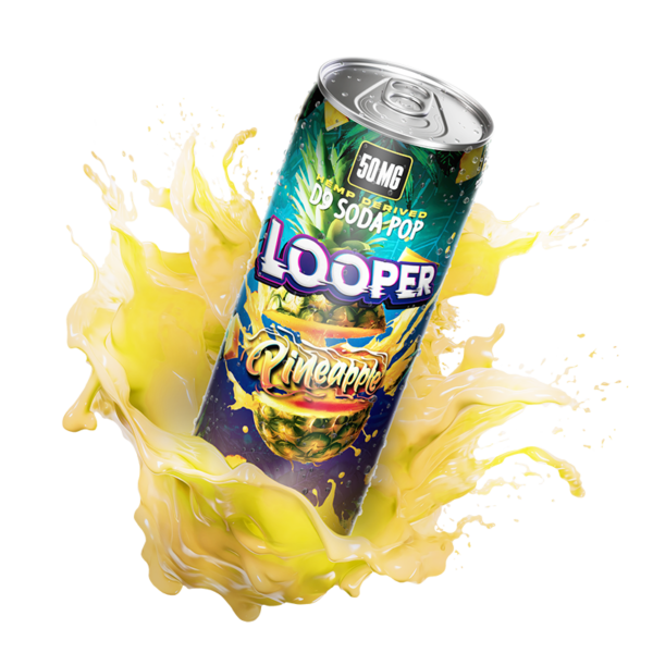 LOOPER HEMP DERIVED D9 50MG SODA POP (4CT / PACK)
