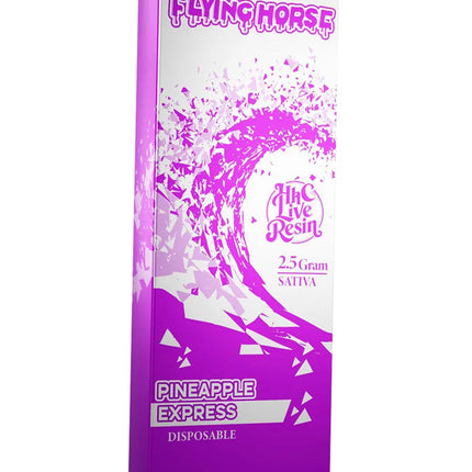 FLYING HORSE 2.5 GRAM HHC LIVE RESIN BLEND DISPOSABLE