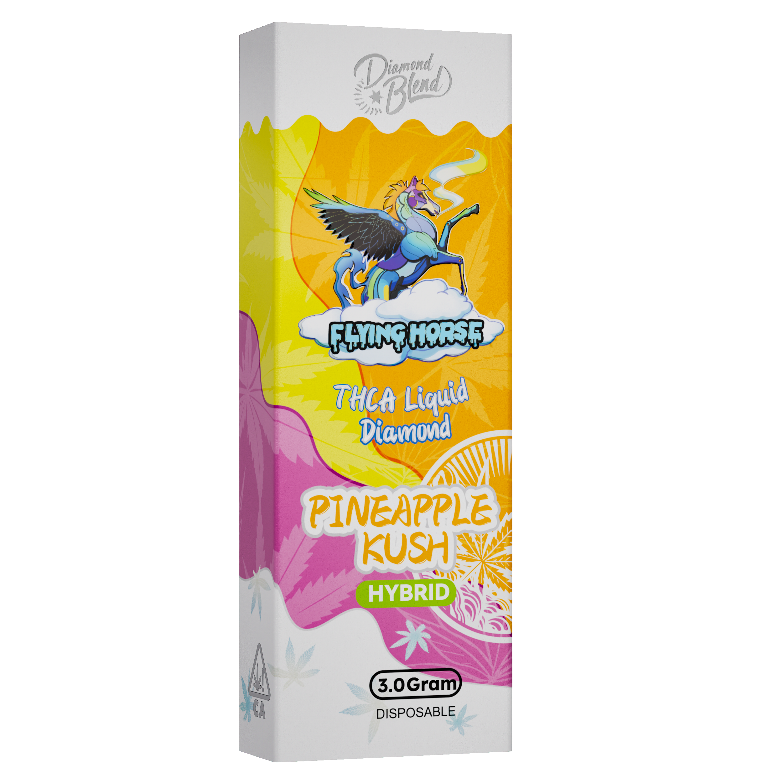 FLYING HORSE DIAMOND BLEND THCA LIQUID DIAMOND 3 GRAM DISPOSABLE Rising Wholesale Inc. FLYING HORSE DIAMOND BLEND THCA LIQUID DIAMOND 3 GRAM DISPOSABLE Rising Wholesale Inc.