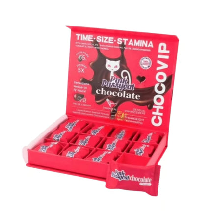 PINK PUSSYCAT CHOCO 10G X 12CT