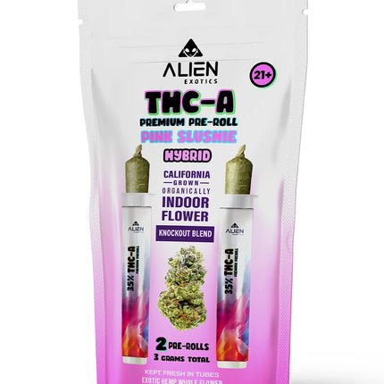 ALIEN EXOTICS THCA PRE-ROLL KNOCKOUT BLEND (2X1.5G EACH)
