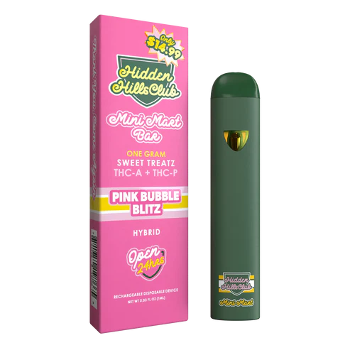 HIDDEN HILLS MINI MART BAR THC-A + THC-P 1 GRAM DISPOSABLE