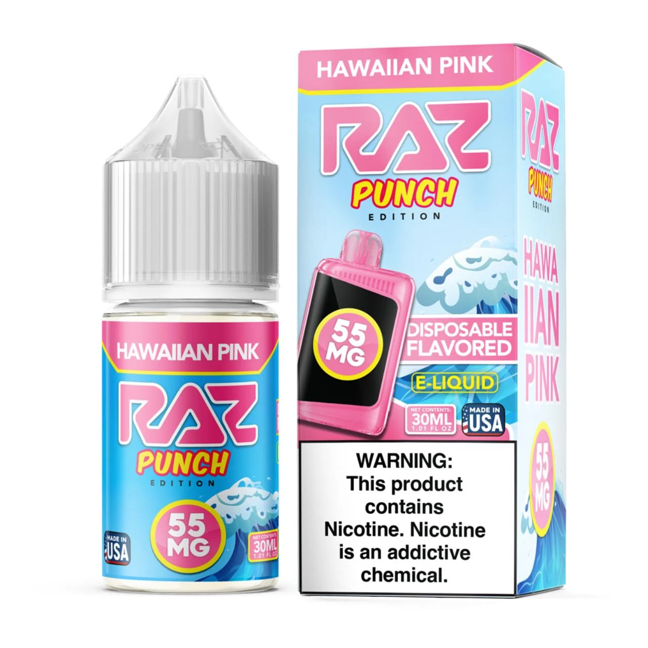 POD JUICE SALT NIC 30ML RAZ PUNCH EDITION