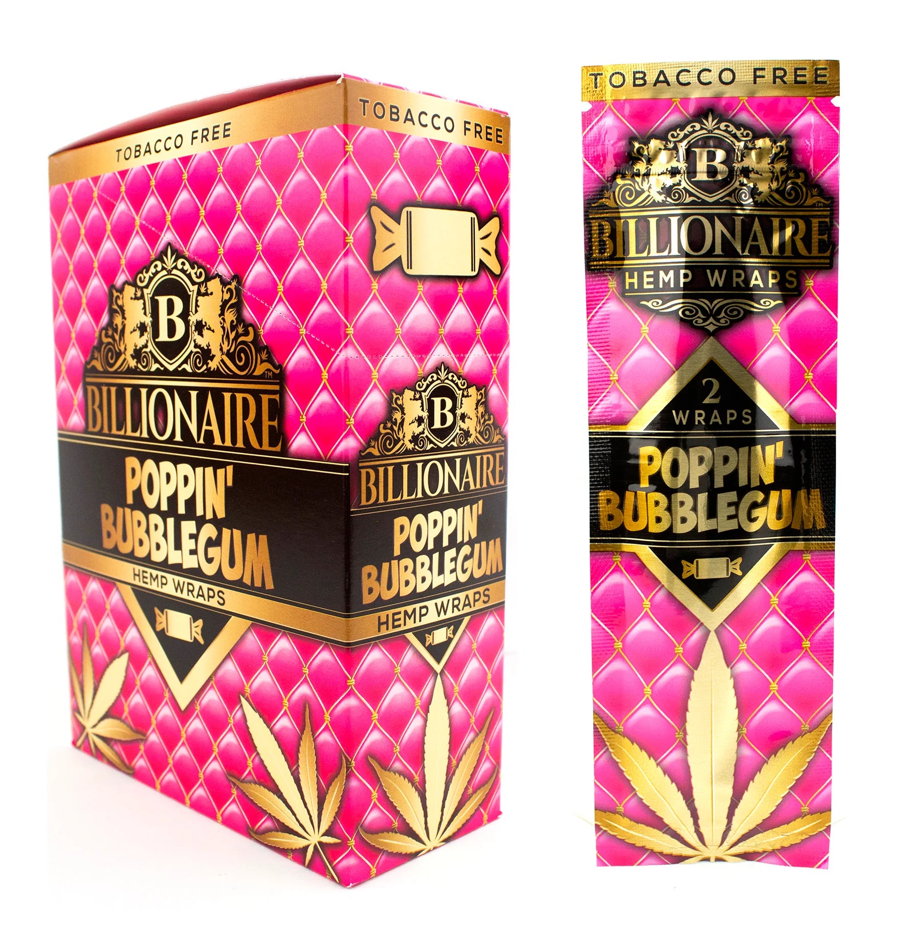 BILLIONAIRE HEMP WRAP 2PK 25CT/BOX