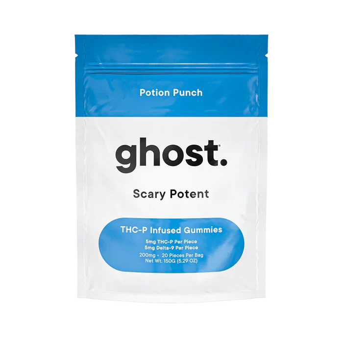GHOST 200MG THC-P INFUSED GUMMIES (20CT/BAG, 4000MG/BAG)
