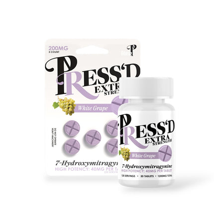 PRESS'D EXTRA STRENGTH 50MG 7-HYDROXY TAB