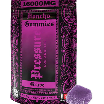 PRESSURE HONCHO 16000MG THCP GUMMIES (20PC/PACK)
