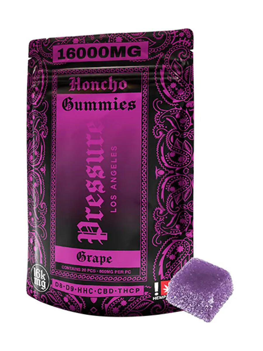 PRESSURE HONCHO 16000MG THCP GUMMIES (20PC/PACK)