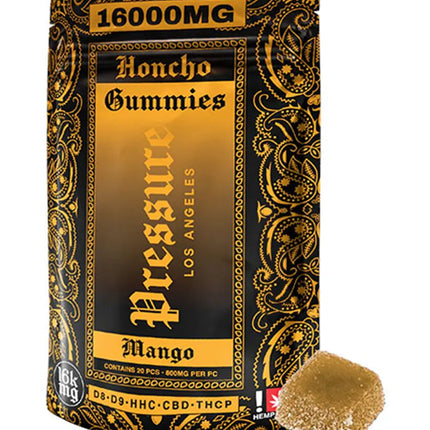 PRESSURE HONCHO 16000MG THCP GUMMIES (20PC/PACK)