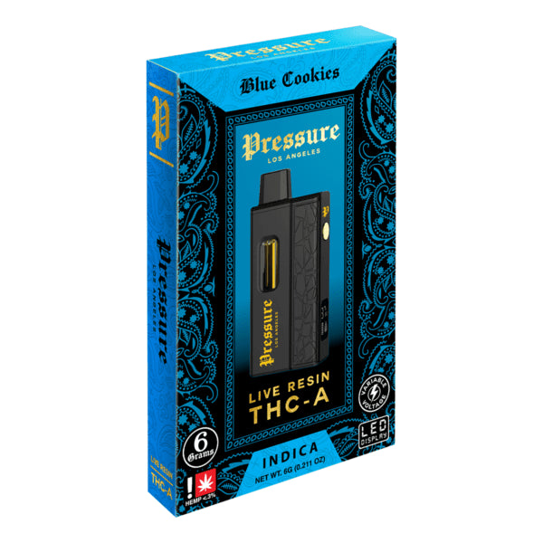 PRESSURE 6G LIVE RESIN THC-A DISPOSABLE