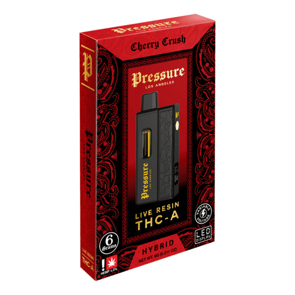 PRESSURE 6G LIVE RESIN THC-A DISPOSABLE
