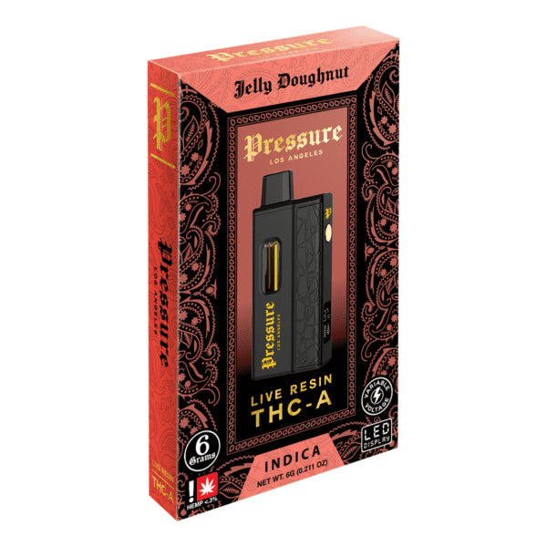 PRESSURE 6G LIVE RESIN THC-A DISPOSABLE