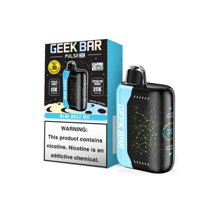 GEEK BAR PULSE X 25K PUFFS CURVED 3D SCREEN DISPOSABLE (5CT DISPLAY)