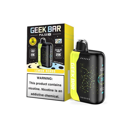 GEEK BAR PULSE X 25K PUFFS CURVED 3D SCREEN DISPOSABLE (5CT DISPLAY)