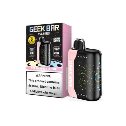 GEEK BAR PULSE X 25K PUFFS CURVED 3D SCREEN DISPOSABLE (5CT DISPLAY)