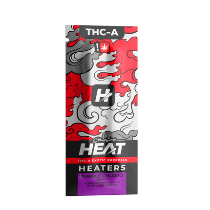 STRAIGHT HEAT EXOTIC THC-A PRE-ROLLS 1.5G EACH (2CT PACK)