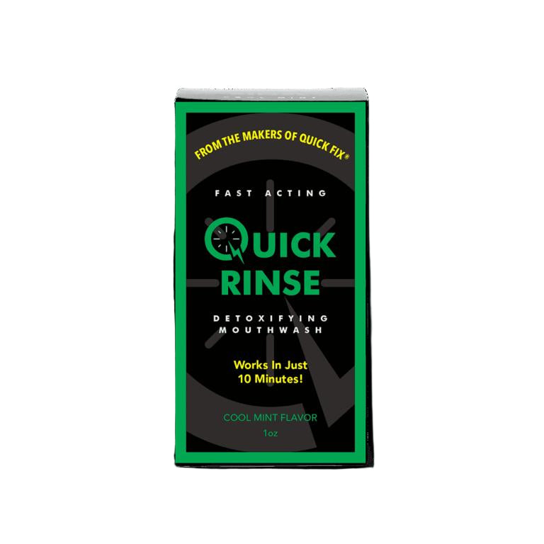 QUICK RINSE DETOXIFYING MOUTHWASH - COOL MINT FLAVOR