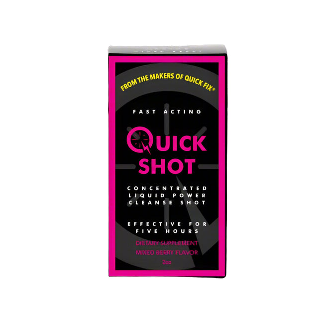 QUICK SHOT CONCENTRATED LIQUID POWER CLEANSE SHOT - MIXED BERRY FLAVOR Default Title 850349008997