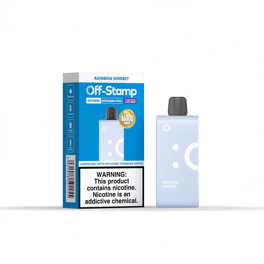 OFF-STAMP SW16000 DISPOSABLE POD (5CT DISPLAY) Rising Wholesale Inc. OFF-STAMP SW16000 DISPOSABLE POD (5CT DISPLAY) Rising Wholesale Inc.