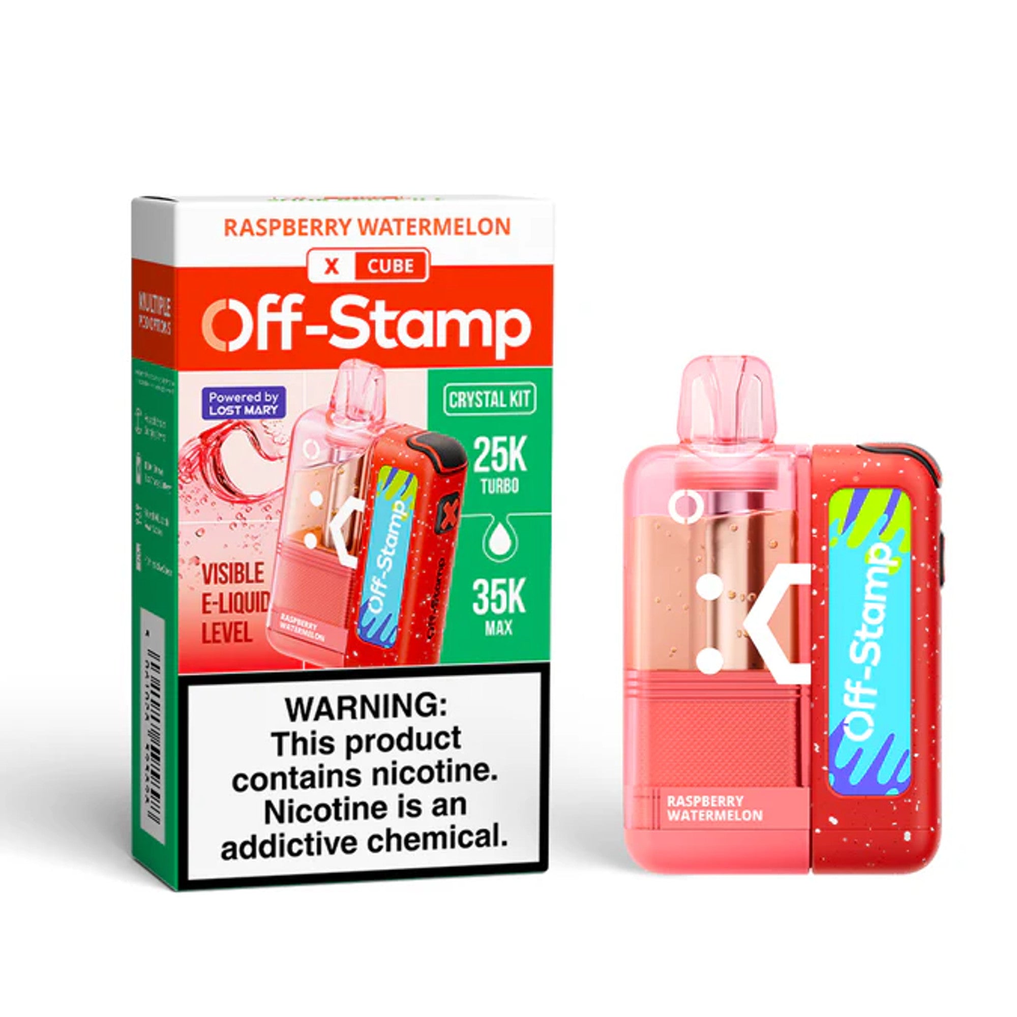 OFF STAMP CRYSTAL CUBE KIT 35K (5CT DISPLAY)